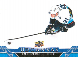 2023-24 UD Series 1 - Daniel Sprong - Canvas #C68