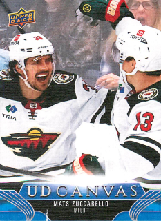 2023-24 UD Series 1 - Mats Zuccarello - Canvas #C38