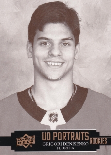 2021-22 UD Series 2 - Grigori Denisenko - UD Portraits Rookies