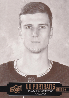 2021-22 UD Series 2 - Ivan Prosvetov - UD Portraits Rookies