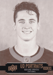 2021-22 UD Series 2 - Shane Pinto - UD Portraits Rookies