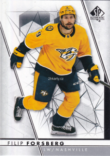 2022-23 UD SP Authentic - Filip Forsberg
