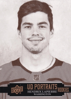2021-22 UD Series 2 - Hendrix Lapierre - UD Portraits Rookies