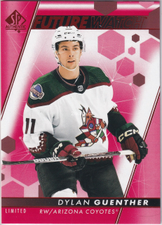 2022-23 UD SP Authentic - Dylan Guenther - Future Watch Limited Red