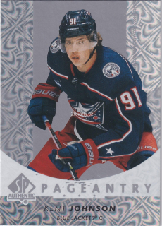 2022-23 UD SP Authentic - Kent Johnson - Pageantry