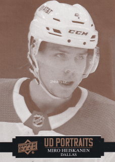 2021-22 UD Series 1 - Miro Heiskanen - UD Portraits
