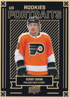 2022-23 UD Series 2 - Bobby Brink - UD Rookies Portraits