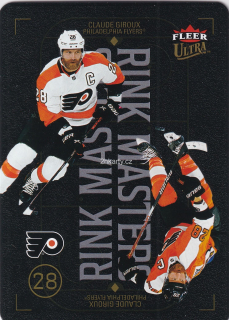 2021-22 UD Fleer Ultra - Claude Giroux - Rink Masters