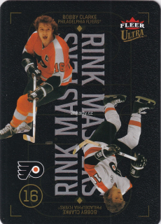 2021-22 UD Fleer Ultra - Bobby Clarke - Rink Masters