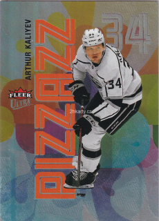 2021-22 UD Fleer Ultra - Arthur Kaliyev - Pizzazz