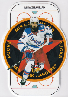 2021-22 UD Fleer Ultra - Mika Zibanejad - Pucks