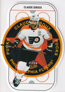 2021-22 UD Fleer Ultra - Claude Giroux - Pucks