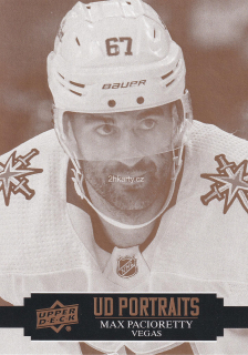 2021-22 UD Series 1 - Max Pacioretty - UD Portraits