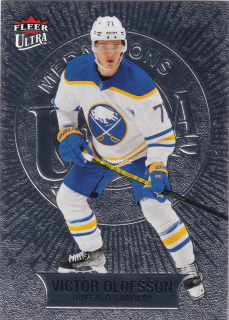2021-22 UD Fleer Ultra - Jake Olofsson - Medallions