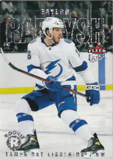 2021-22 UD Fleer Ultra - Taylor Raddysh - Silver Foil Rookie