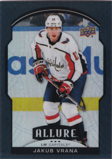 2020-21 UD Allure - Jakub Vrána - Black Rainbow