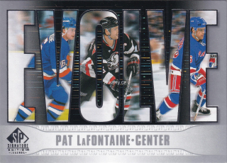 2020-21 UD SP Signature Edition Legends - Pat LaFontaine - Evolve