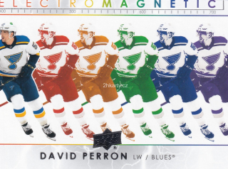 2021-22 UD Series 1 - David Perron - Electromagnetic