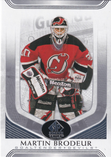 2020-21 UD SP Signature Edition Legends - Martin Brodeur