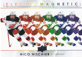 2021-22 UD Series 1 - Nico Hischier - Electromagnetic