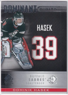 2020-21 UD SP Signature Edition Legends - Dominik Hašek - Dominant Digits #DD-26