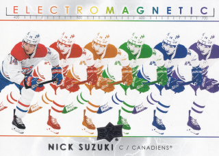 2021-22 UD Series 1 - Nick Suzuki - Electromagnetic