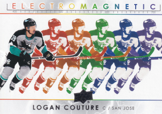 2021-22 UD Series 1 - Logan Couture - Electromagnetic