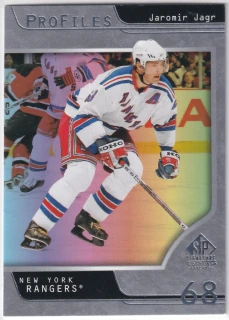 2020-21 UD SP Signature Edition Legends - Jaromír Jágr - Profiles #P-16