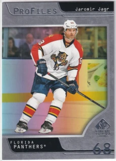 2020-21 UD SP Signature Edition Legends - Jaromír Jágr - Profiles #P-17