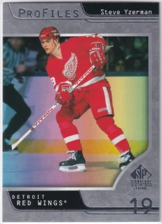 2020-21 UD SP Signature Edition Legends - Steve Yzerman - Profiles #P-20