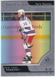 2020-21 UD SP Signature Edition Legends - Mark Messier - Profiles #P-5