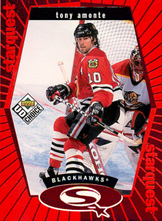 1998-99 UD Choice - Tony Amonte - Starquest Red