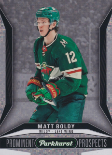 2022-23 UD Parkhurst - Matt Boldy - Prominent Prospects