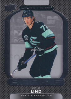 2021-22 UD Ovation - Kole Lind - Rookie