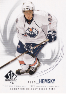 2009-10 UD SP Authentic - Aleš Hemský