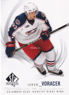 2009-10 UD SP Authentic - Jakub Voráček