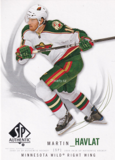 2009-10 UD SP Authentic - Martin Havlát