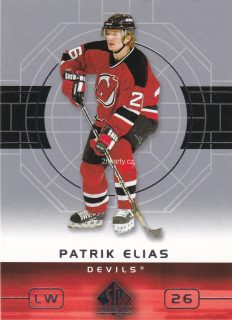 2002-03 UD SP Authentic - Patrik Eliáš