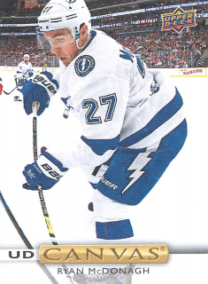 2019-20 UD Series 1 - Ryan McDonagh - Canvas #C12