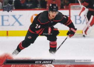 2022-23 UD Series 2 - Seth Jarvis - French