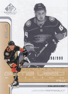 2022-23 UD SP Game Used - Jacob Perreault /999