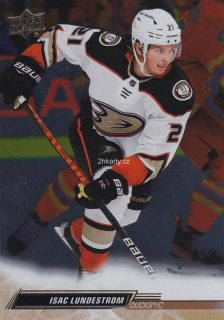 2022-23 UD Series 2 - Isac Lundestrom - Silver Foil
