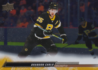 2022-23 UD Series 2 - Brandon Carlo - Silver Foil