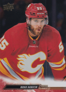 2022-23 UD Series 2 - Noah Hanifin - Silver Foil