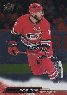 2022-23 UD Series 2 - Jaccob Slavin - Silver Foil