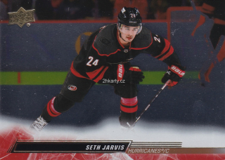 2022-23 UD Series 2 - Seth Jarvis - Silver Foil