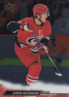 2022-23 UD Series 2 - Jesperi Kotkaniemi - Silver Foil