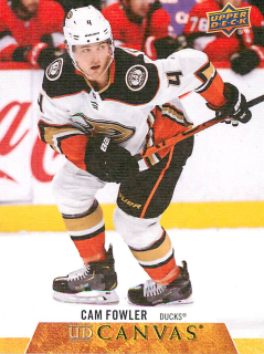 2020-21 UD Series 2 - Cam Fowler - Canvas #C123