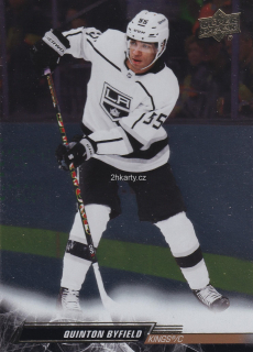 2022-23 UD Series 2 - Quinton Byfield - Silver Foil