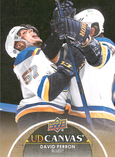 2021-22 UD Series 1 - David Perron - Canvas #C69